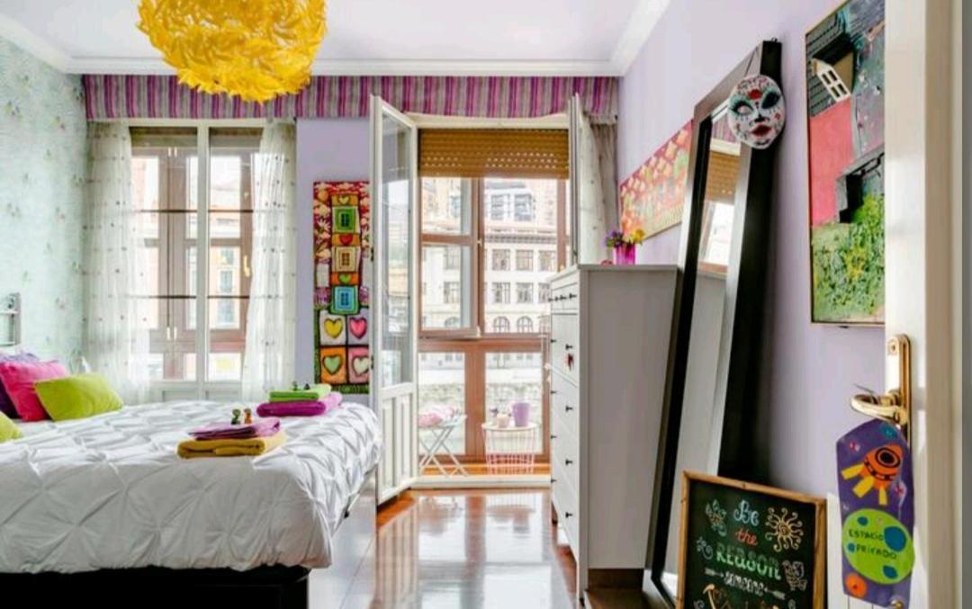 Ferienwohnung Nuestro Refugio - Casco Viejo Con Wifi Y Parking Gratuito- Bilbao Exterior foto