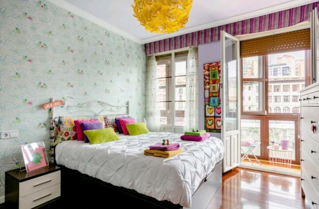 Ferienwohnung Nuestro Refugio - Casco Viejo Con Wifi Y Parking Gratuito- Bilbao Exterior foto