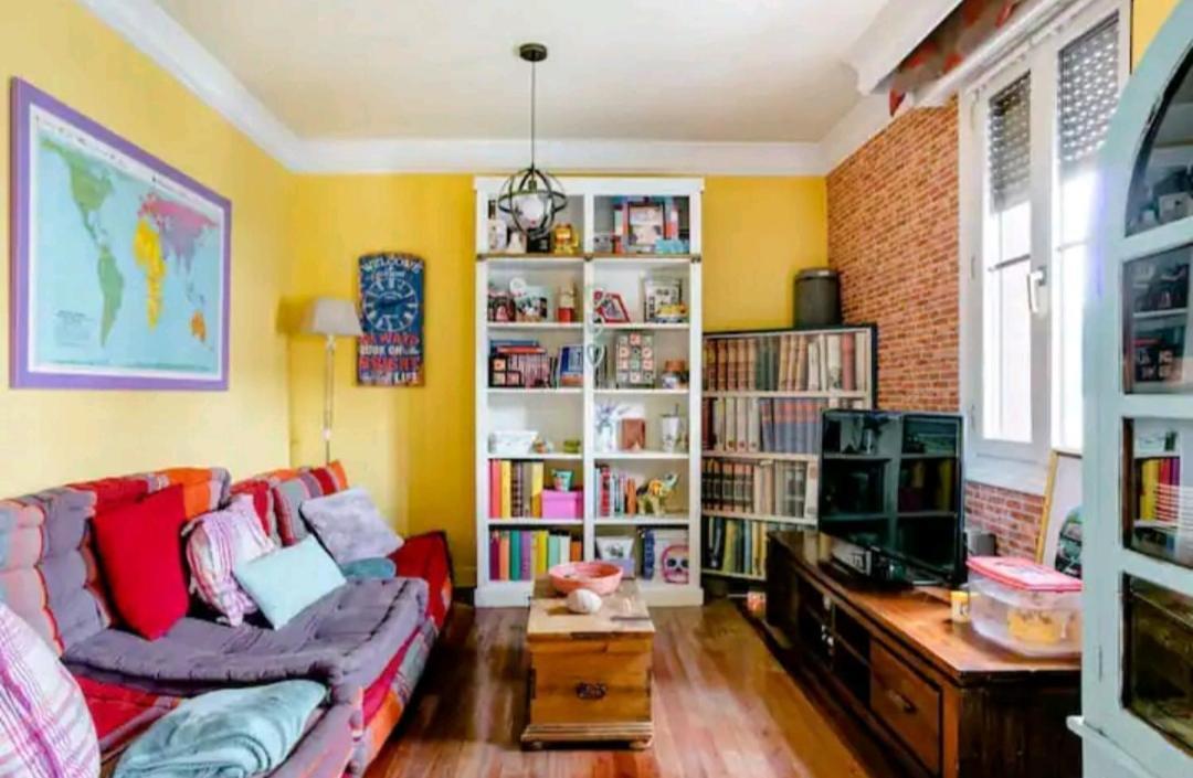 Ferienwohnung Nuestro Refugio - Casco Viejo Con Wifi Y Parking Gratuito- Bilbao Exterior foto